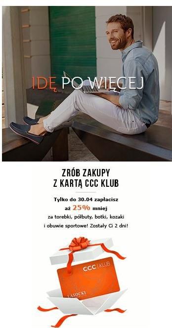 Gazetka promocyjna CCC str. 1